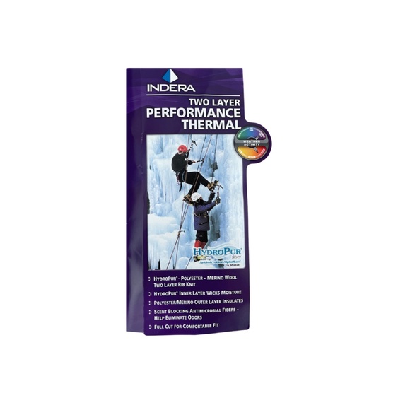 Indera Two Layer Performance Thermal Shirt-Size Large-New in Package - Picture 3 of 6